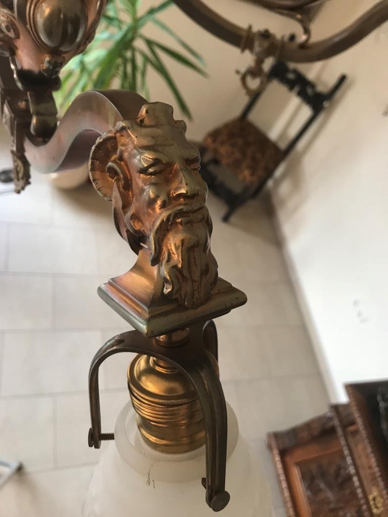 antike Deckenlampe Gründerzeit - Antik-Lampen - Verkauf und