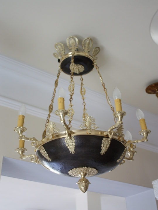 antike Deckenlampe um 1920 - Antik-Lampen - Verkauf und Restauration