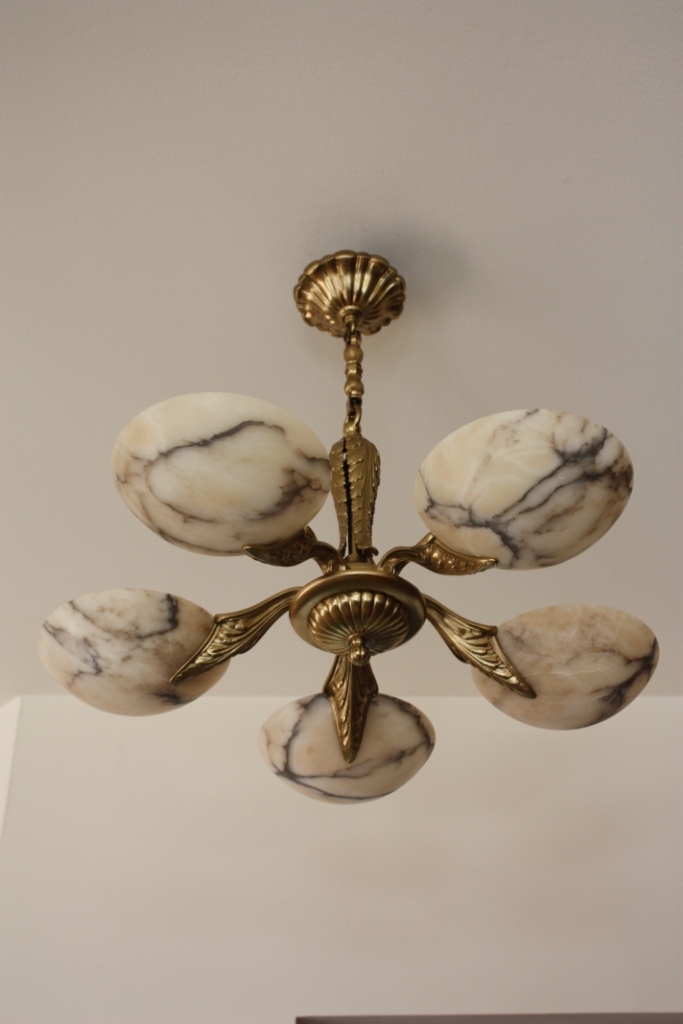 antike Deckenlampe um 1920 - Antik-Lampen - Verkauf und Restauration